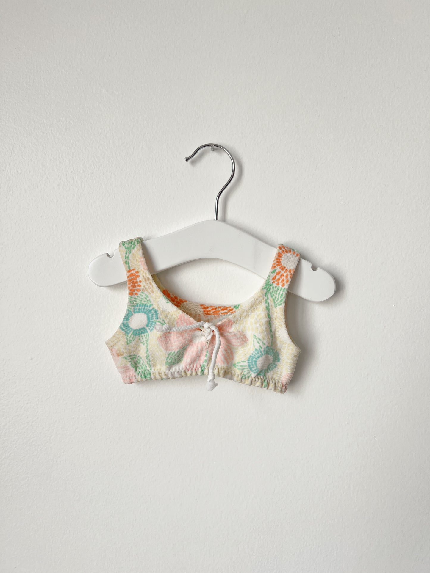 Vintage Carter's Floral Toddler Bikini