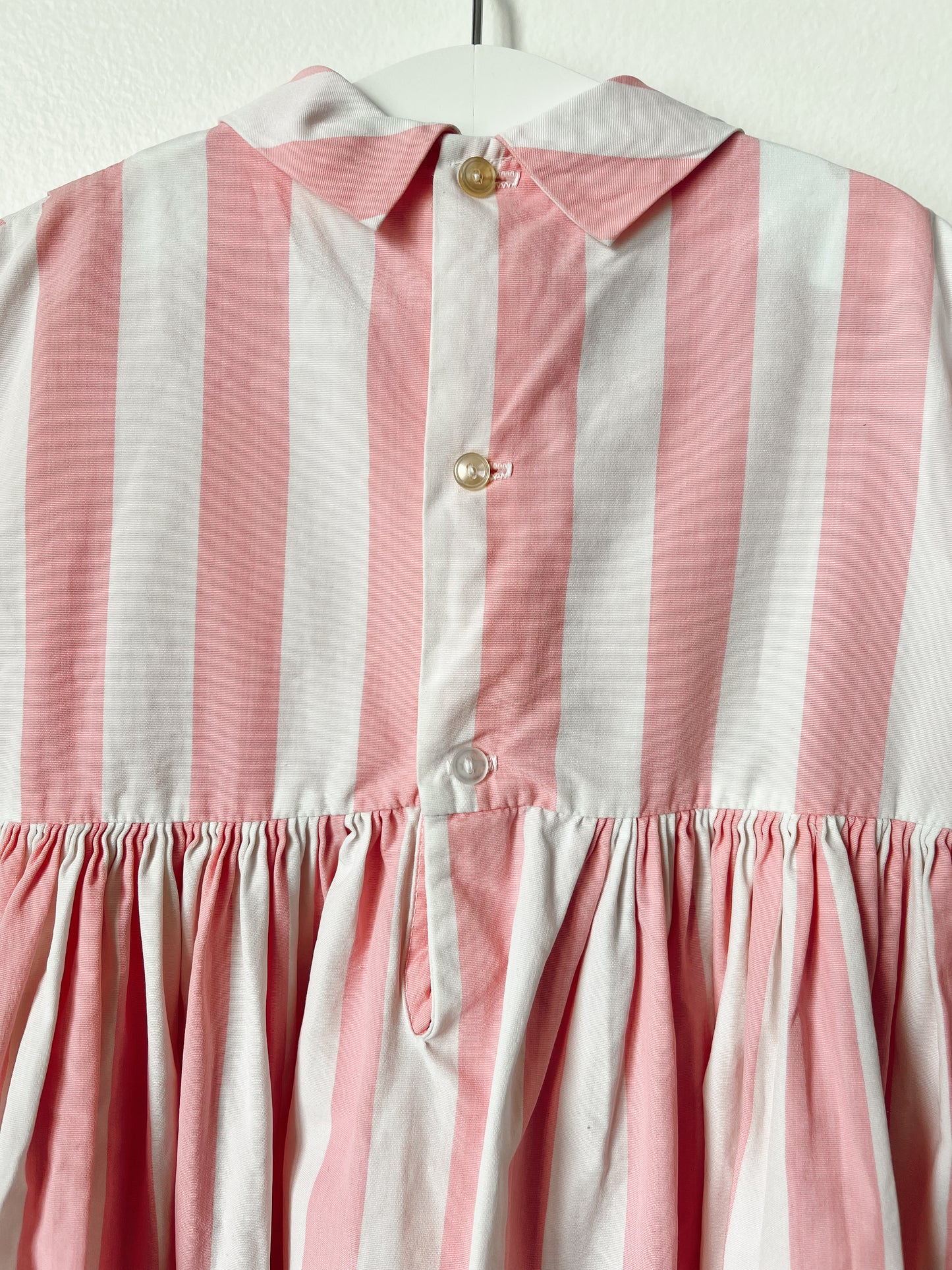 Pink Stripe Strawberry Dress