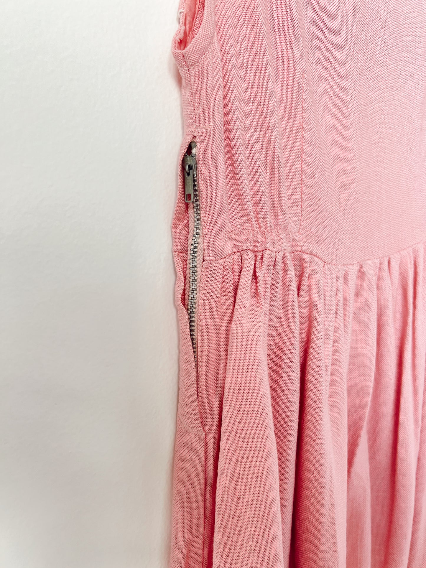1950s Handmade Dress with Bolero Jacket and Belt