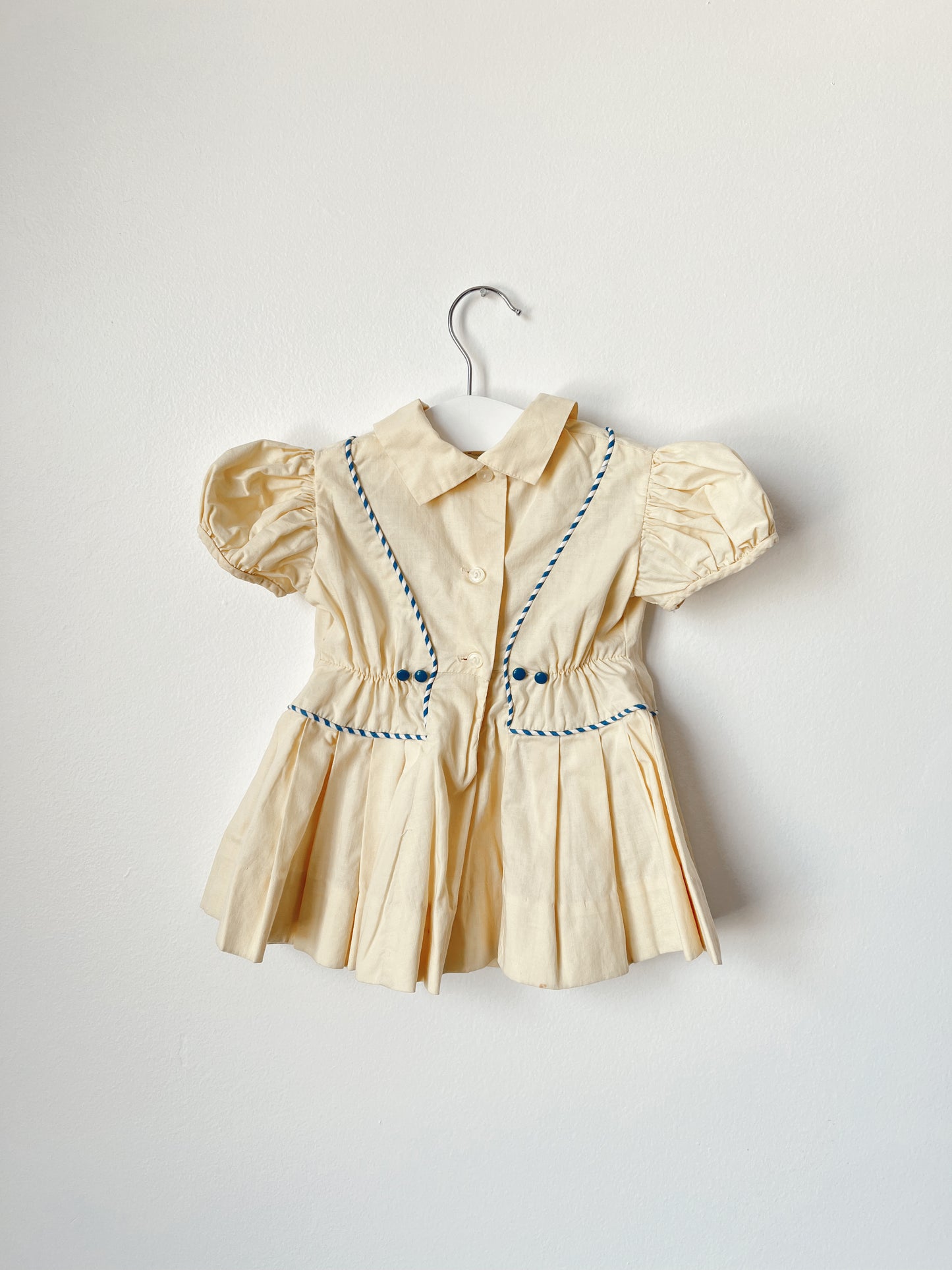 Yellow Rockabilly Dress