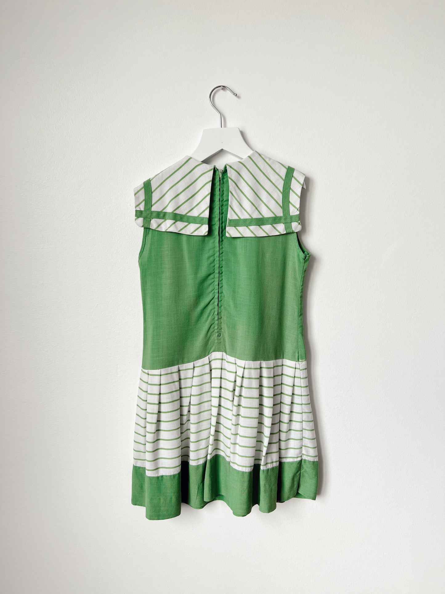 Vintage Green Sailor Dress