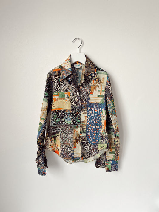 Vintage Growing Girl Perma Press Blouse