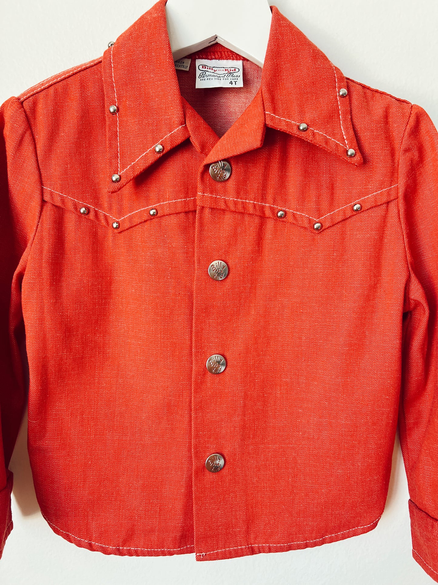 Billy the Kid Red Studded Two-Piece