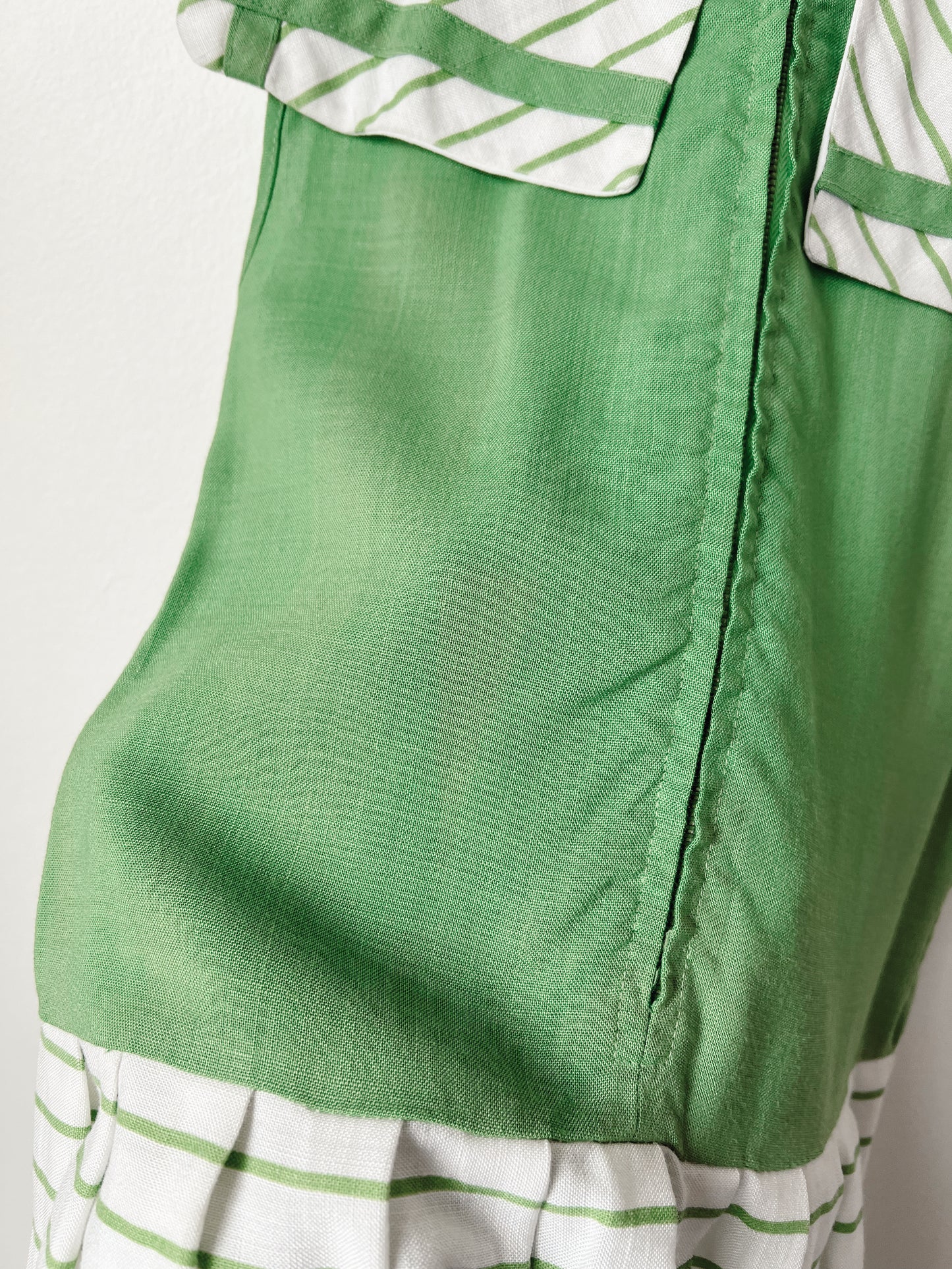 Vintage Green Sailor Dress