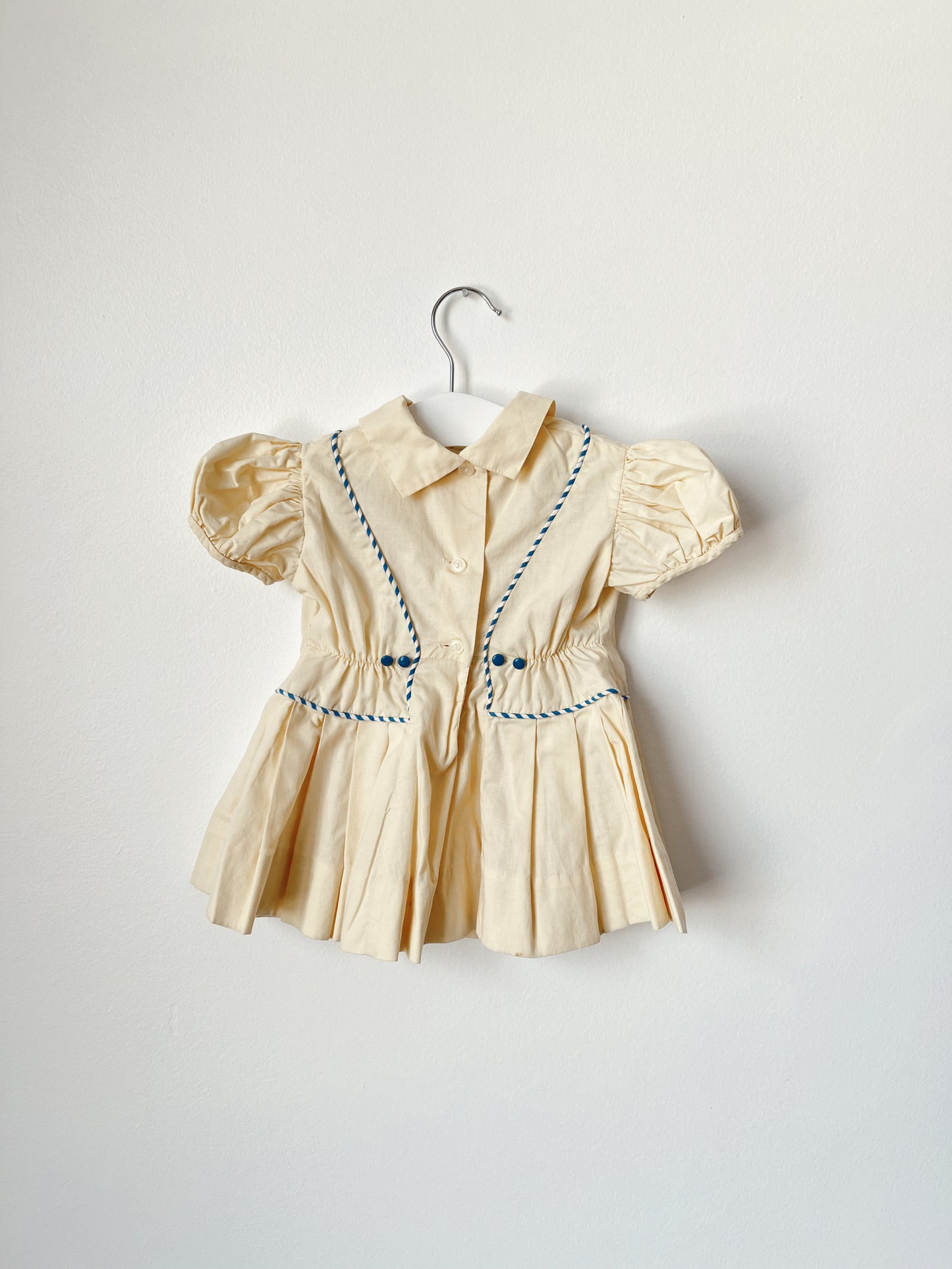 Yellow Rockabilly Dress