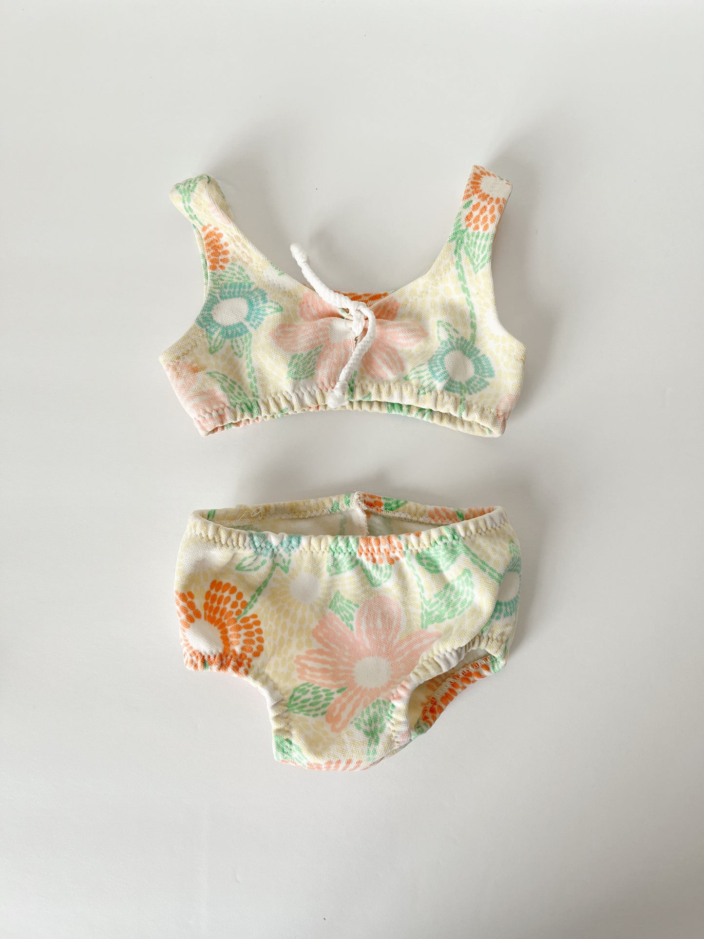 Vintage Carter's Floral Toddler Bikini