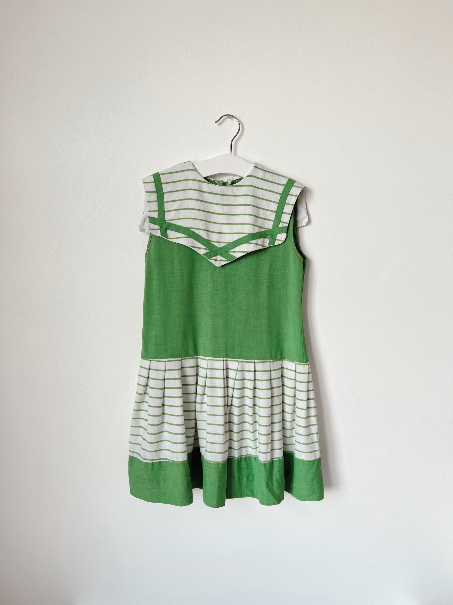 Vintage Green Sailor Dress