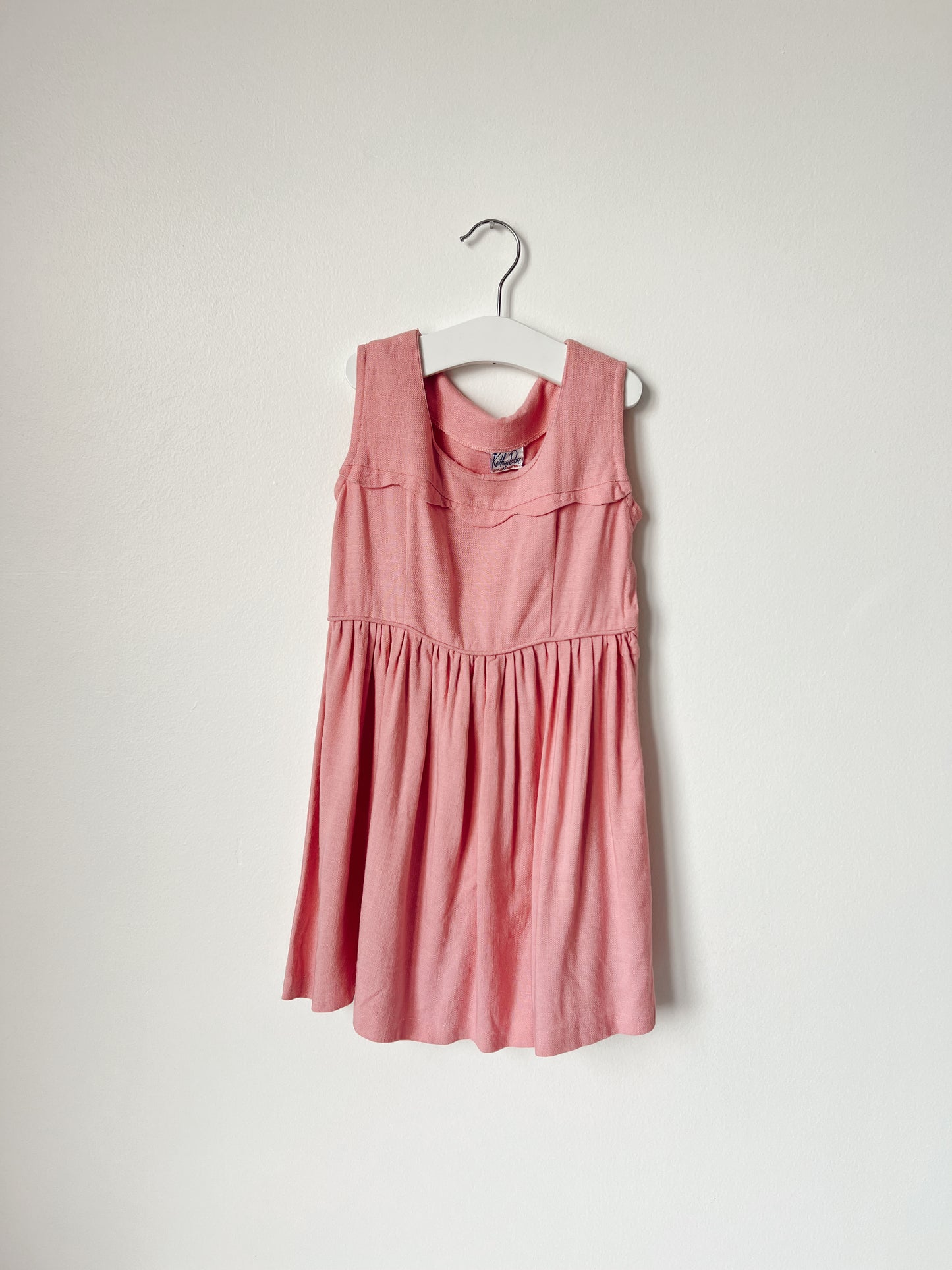 1950s Handmade Dress with Bolero Jacket and Belt