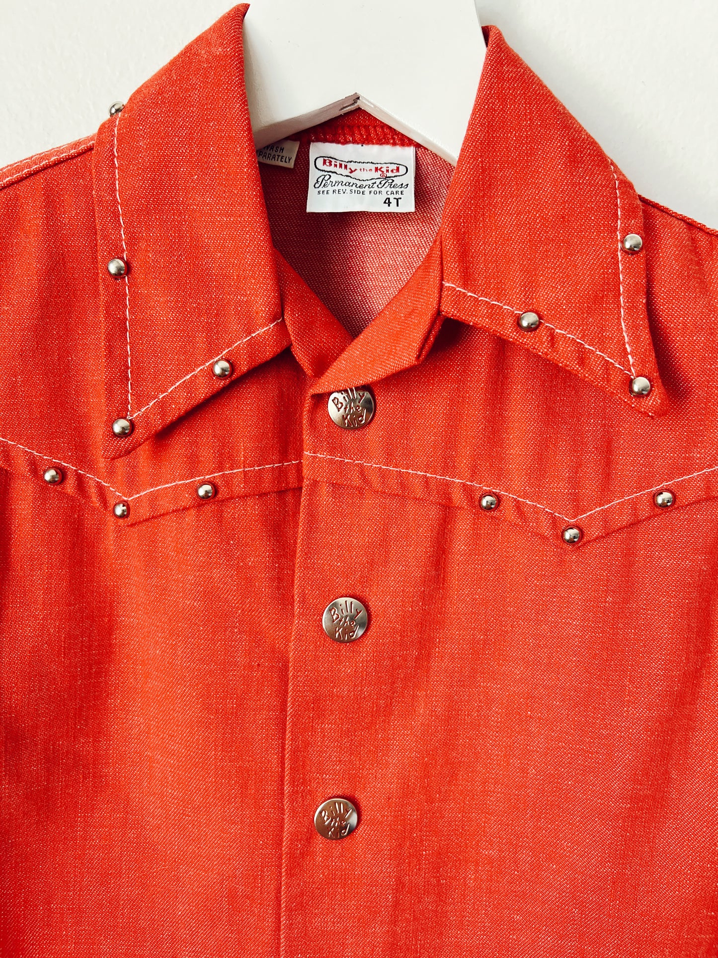 Billy the Kid Red Studded Two-Piece
