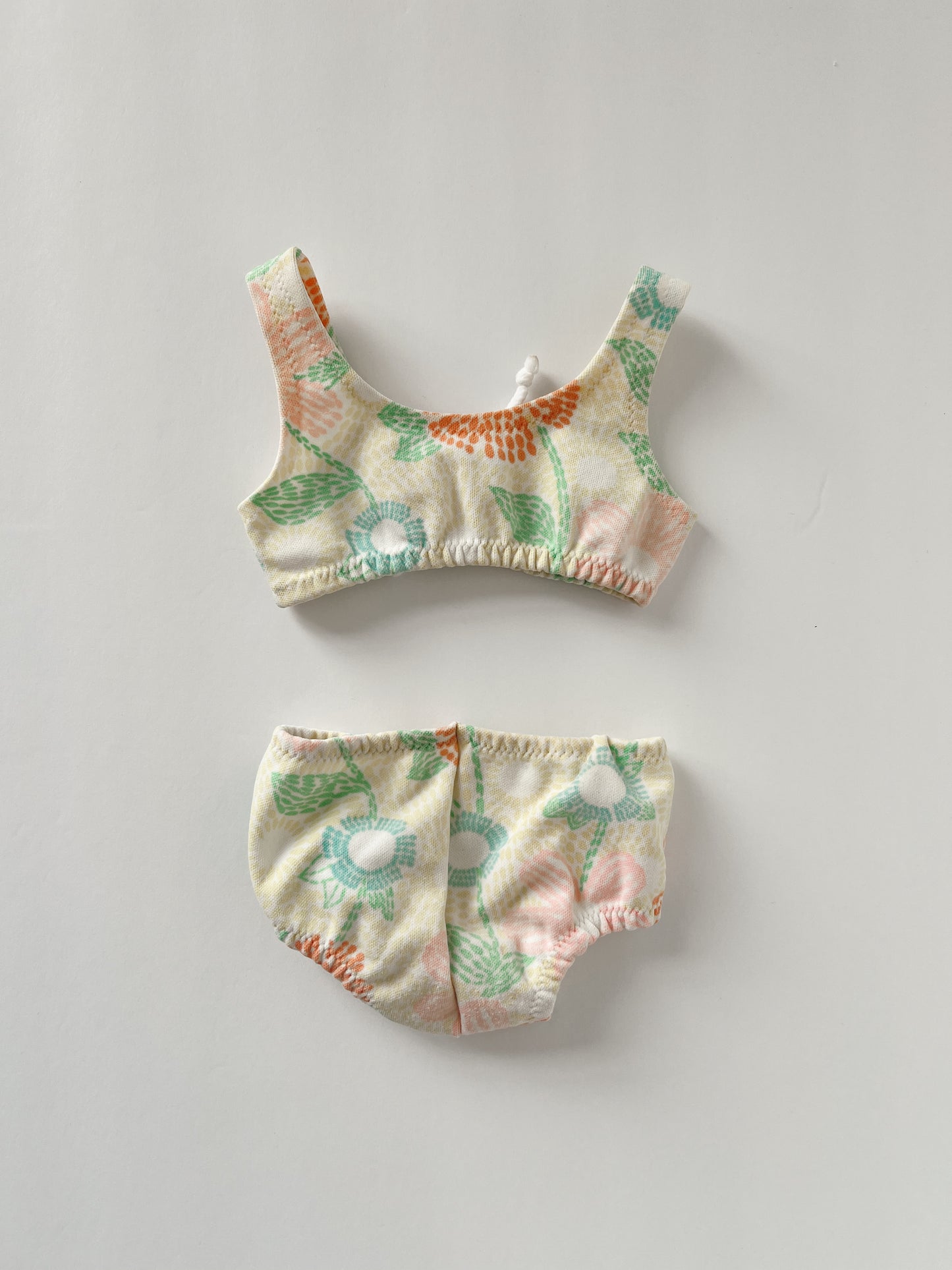Vintage Carter's Floral Toddler Bikini